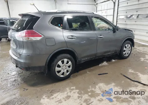 2016 Nissan Rogue S из США, поврежденный, VIN JN8AT2MV2GW134954